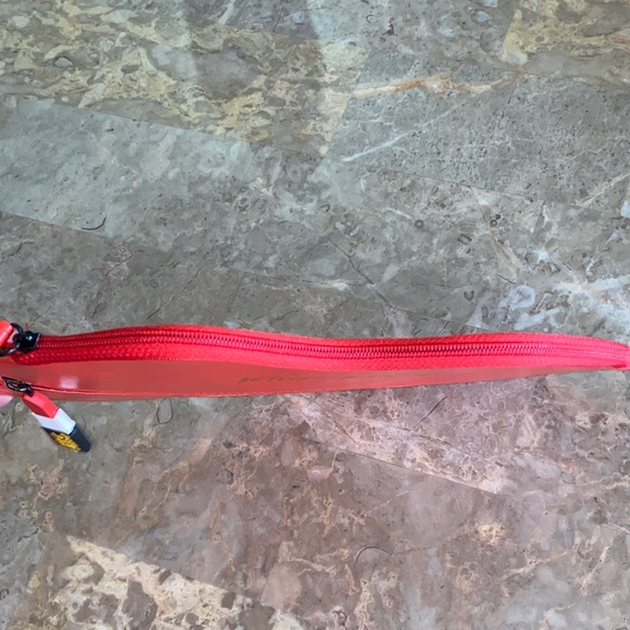 Betsey Johnson Lip-Shaped Red Wristlet - Picture 8 of 8